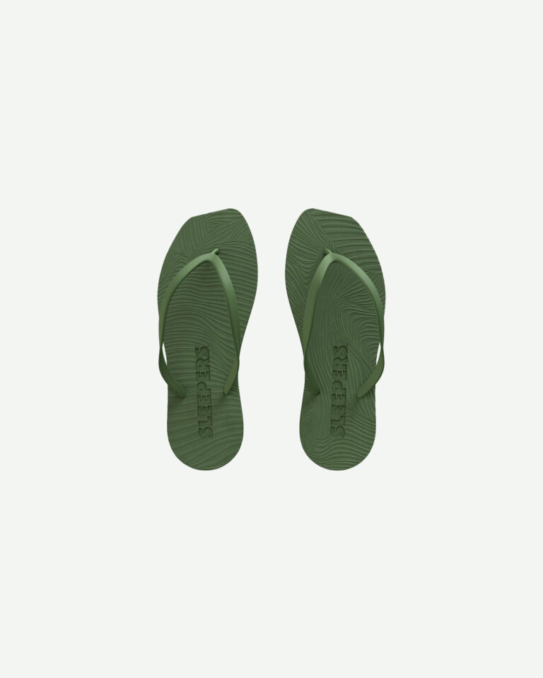 Slippers Sleepers Leger Groen Tapered