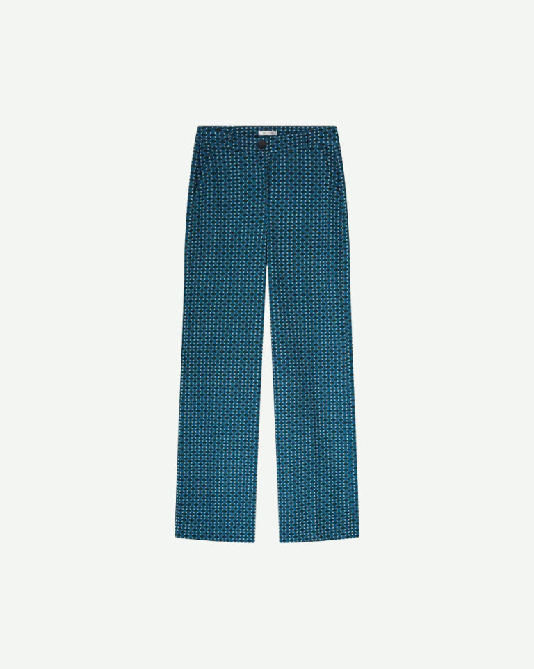 Broek Ferris Kyra teal blue