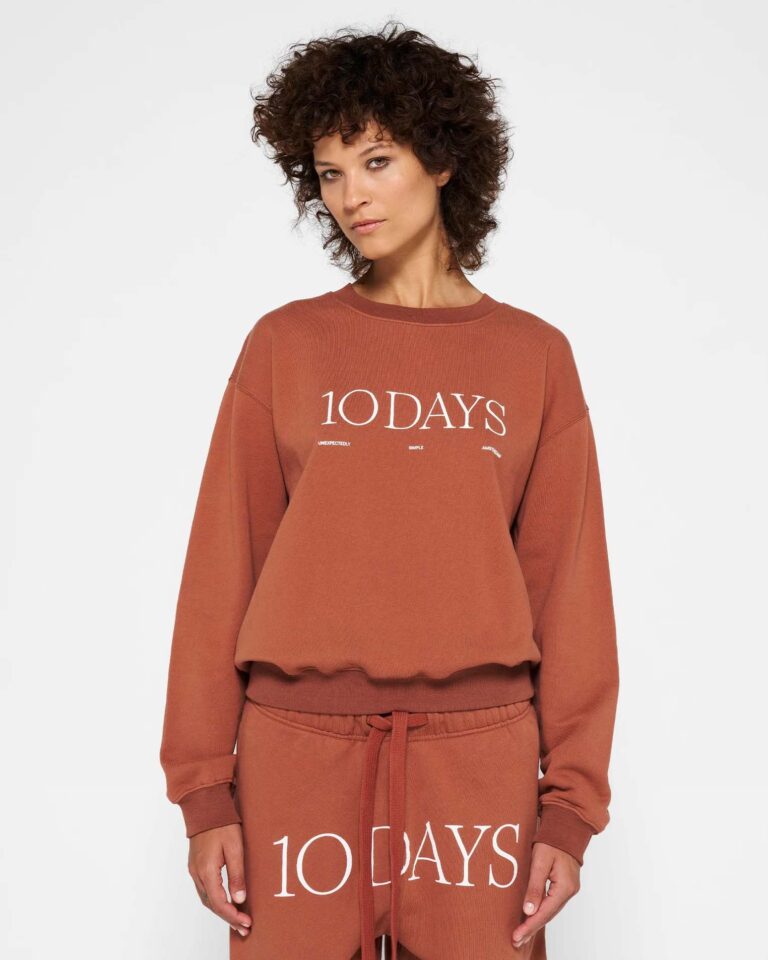 Sweater Saddie Brown 10Days