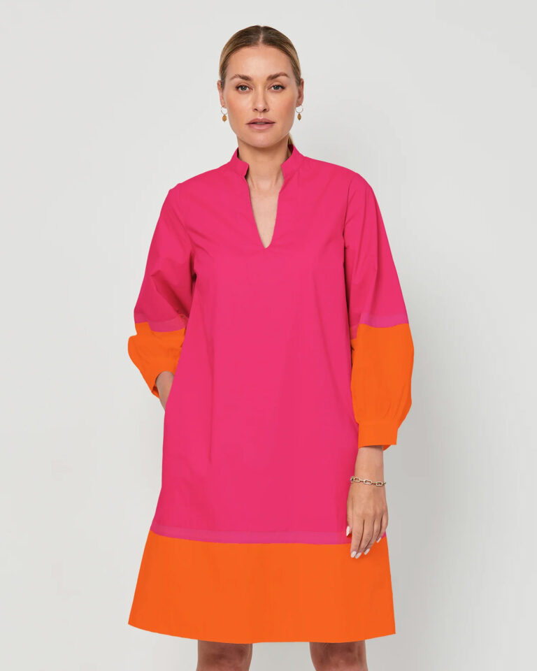 Jurk Pink Orange La Salle