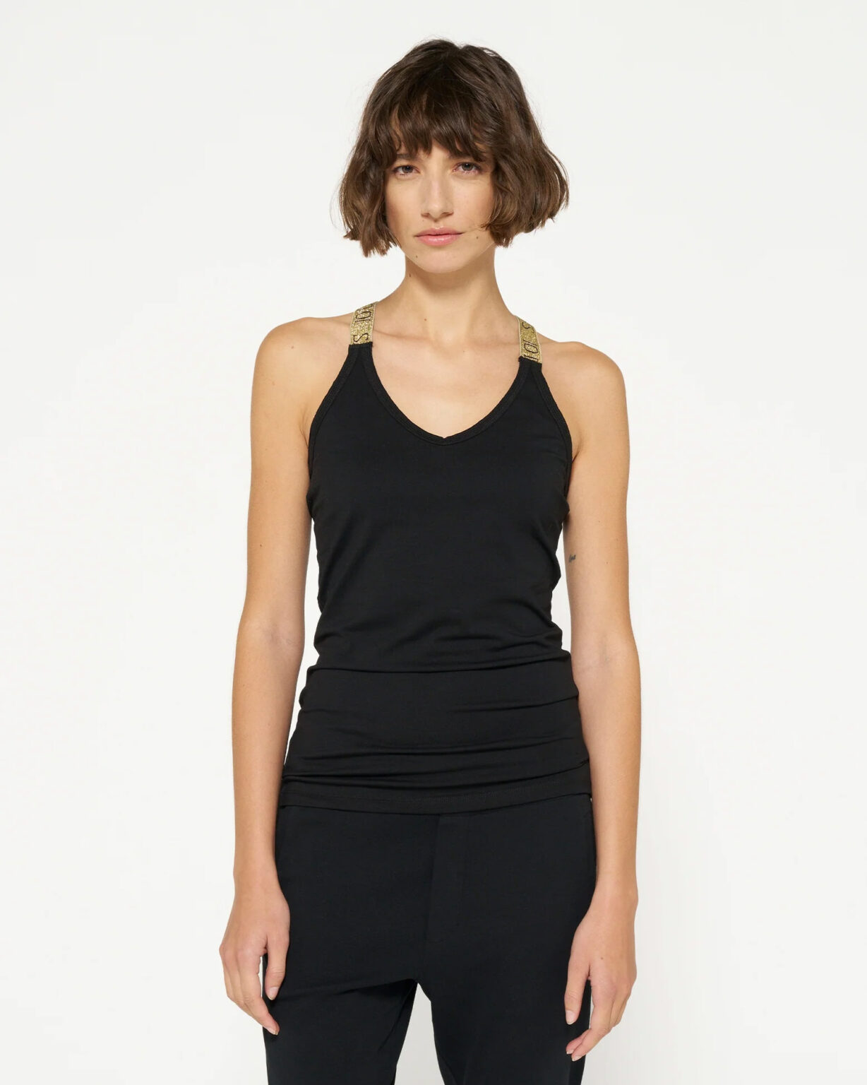 Top Wrapper Top Wrapper Lurex Black 10Days - Cuypers Mode