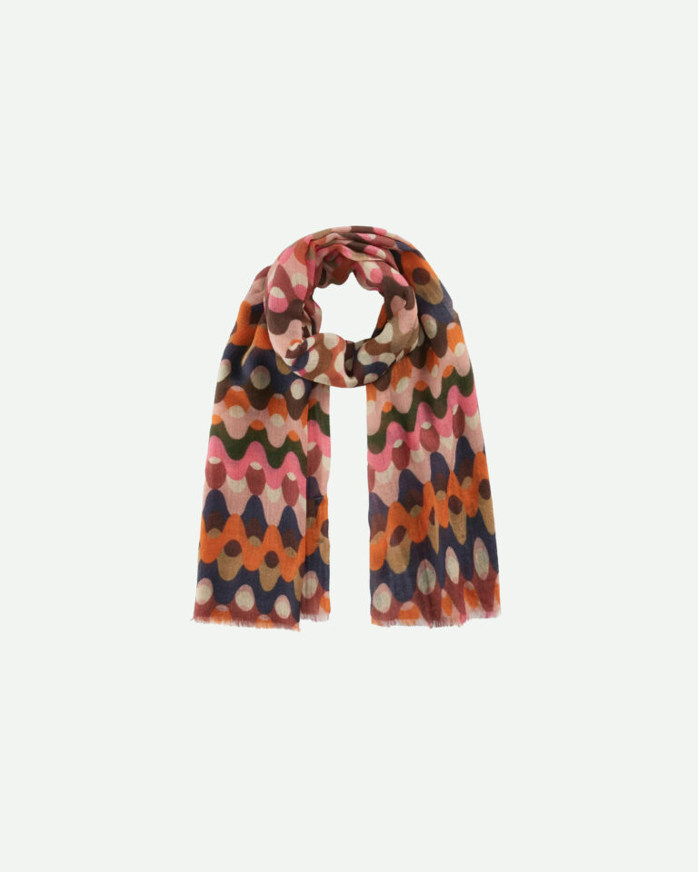 Shawl Orange Print Codello oranje multi