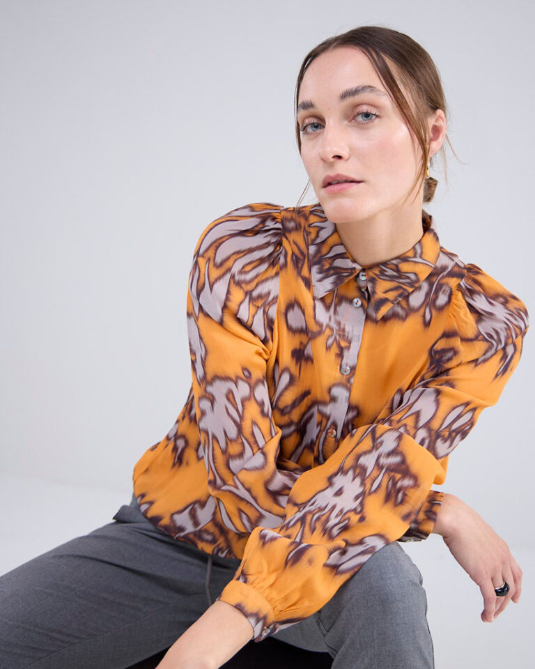 Blouse Spicy Orange Summum