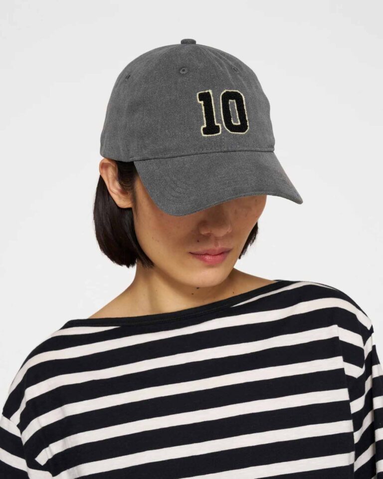 Canvas Cap 10Days zwart grijs