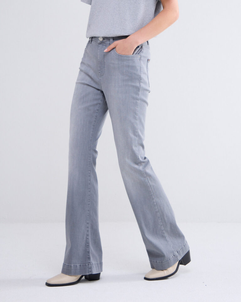 Denim Jeans Juliet Flared Grey Summum