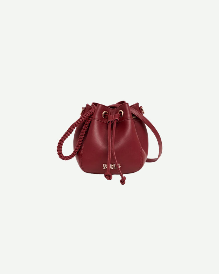 Tas Gabi Red Essentiel Antwerp mini emmertas bordeaux