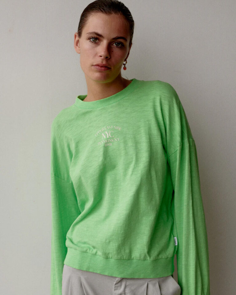 Sweater Print Green Penn&Ink