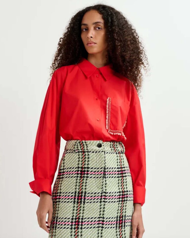 Blouse Get Essentiel Antwerp rood