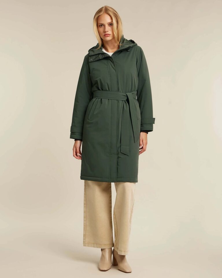 Jas Allegra Dark Green Beaumont groen