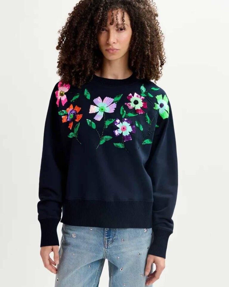 Sweater Graaf Essentiel Antwerp blauw