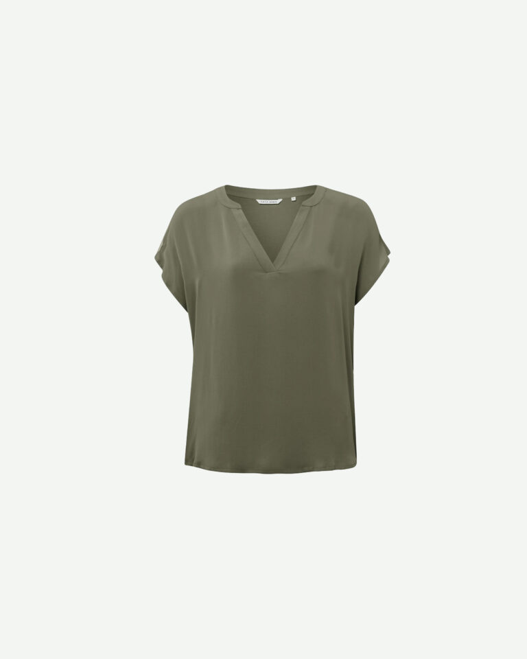 Top Stone Gray Yaya airy tee