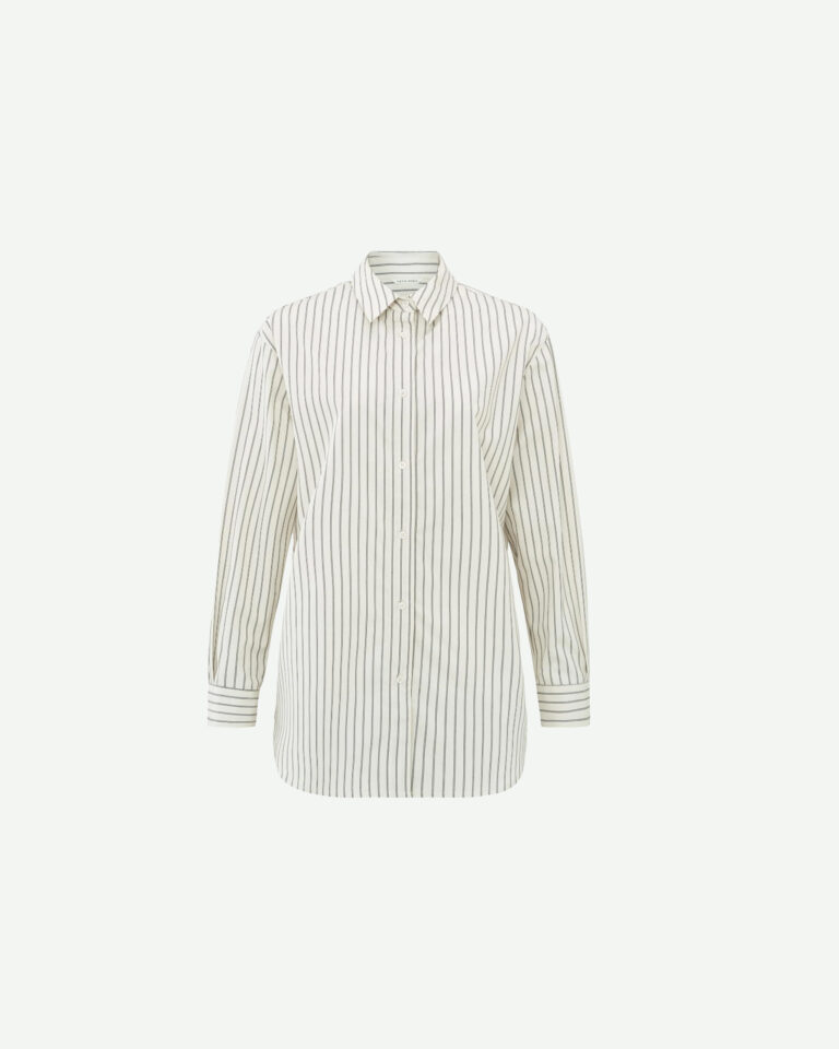 Blouse Stripe Chalk White Yaya gestreept