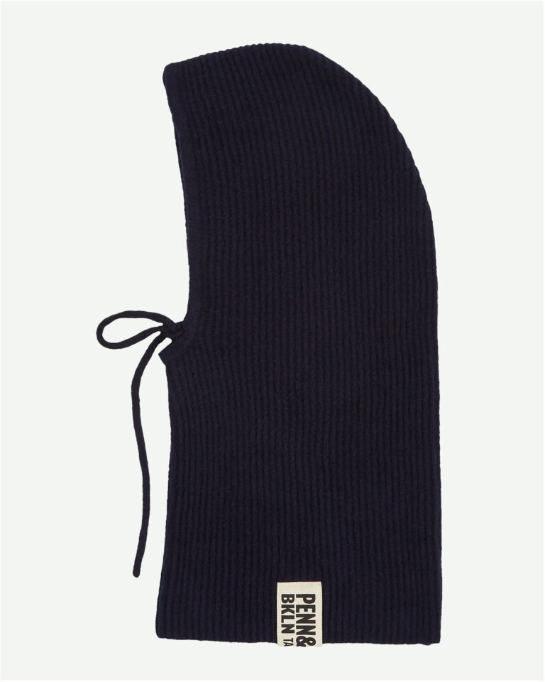 Balaclava muts penn&ink in navy/blauw