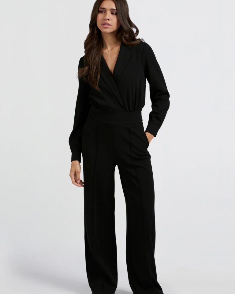 Jumpsuit Jersey Black Yaya zwart