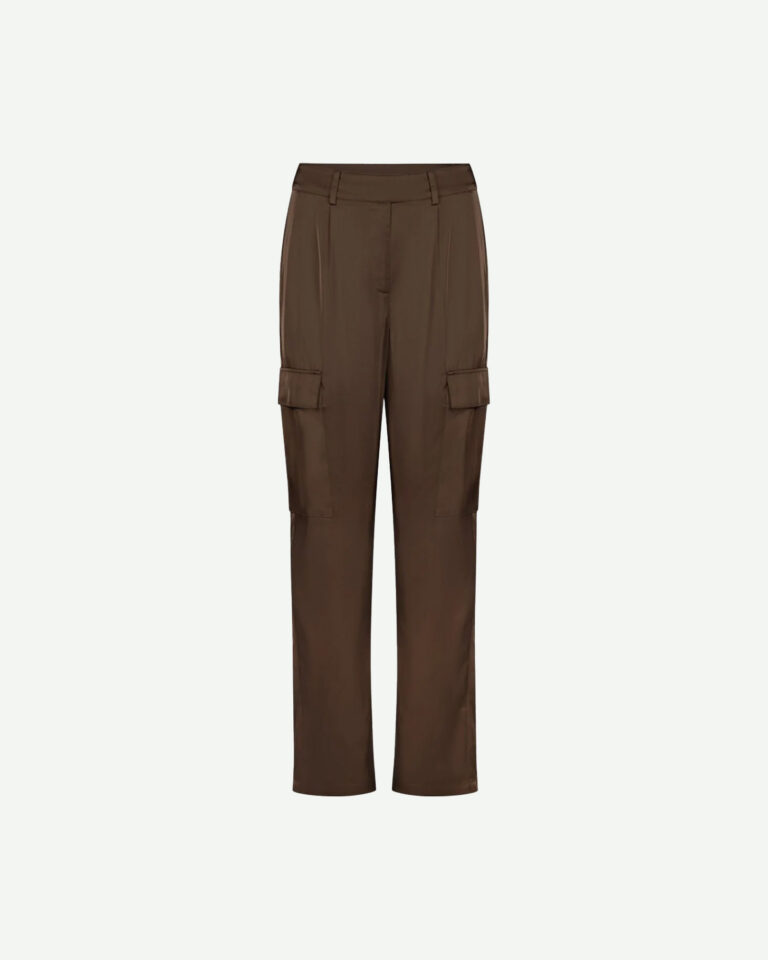 Broek Florentina Cargo Another Label zwart bruin