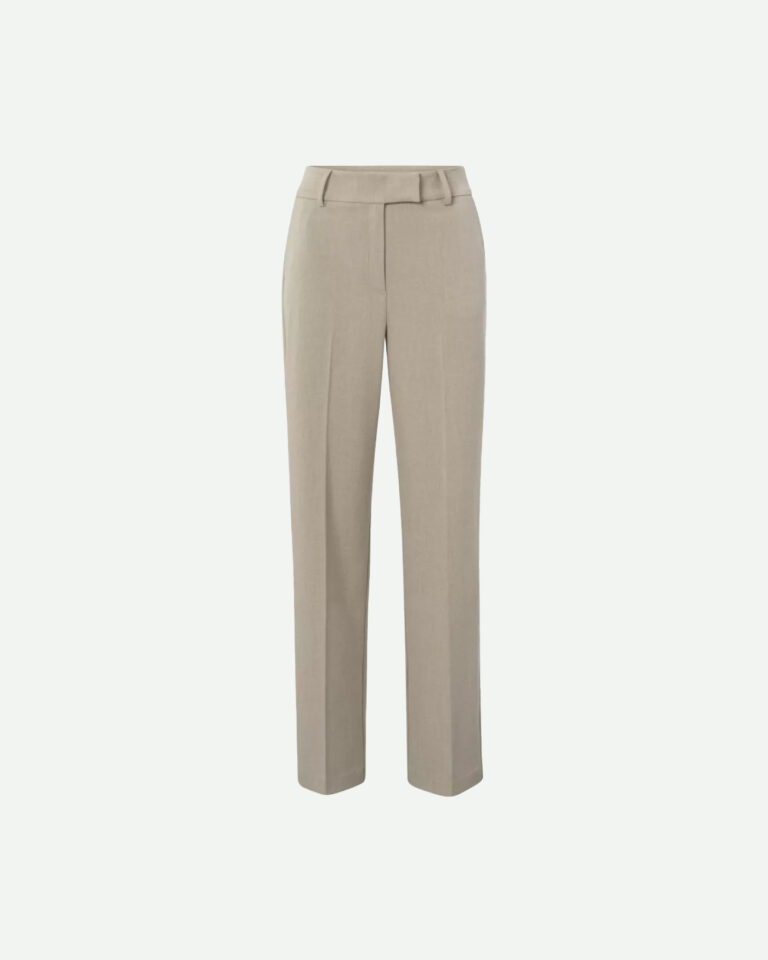 Pantalon Brown Yaya licht bruin beige straight