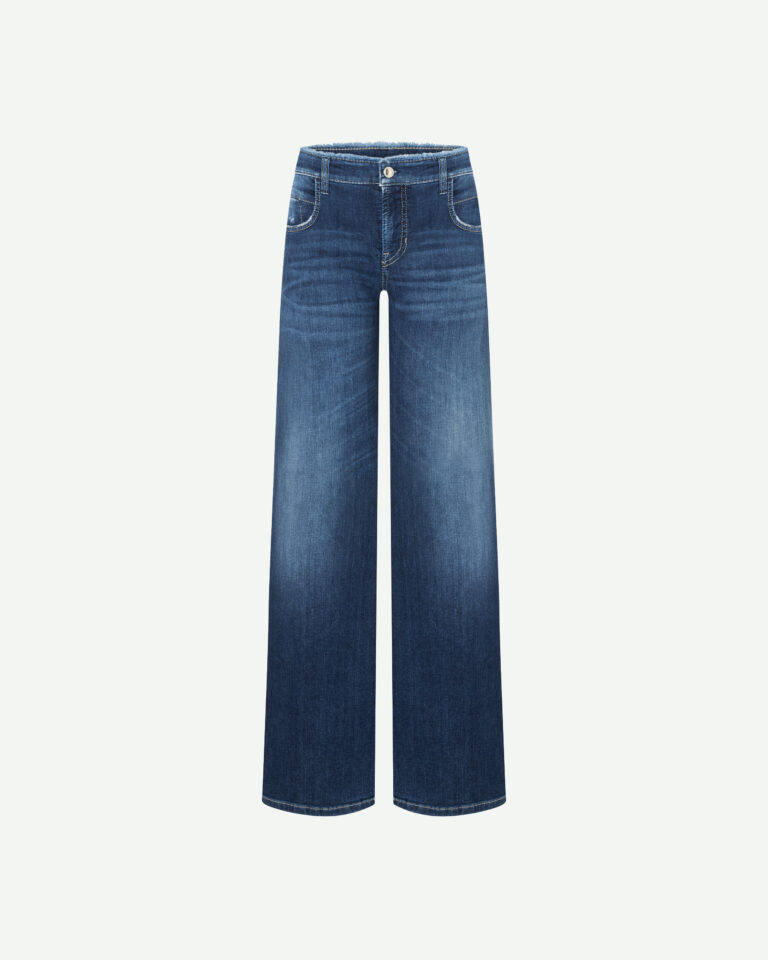 Jeans Tess Wide Leg Cambio blauw