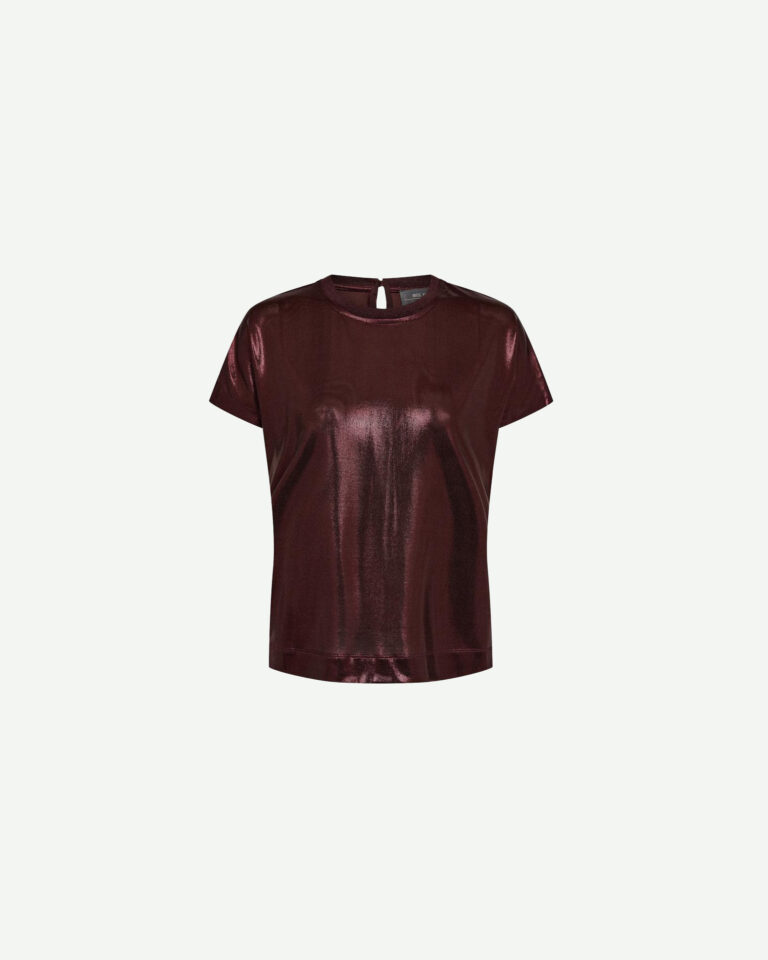 T-shirt Nivola Raisin Mos Mosh red