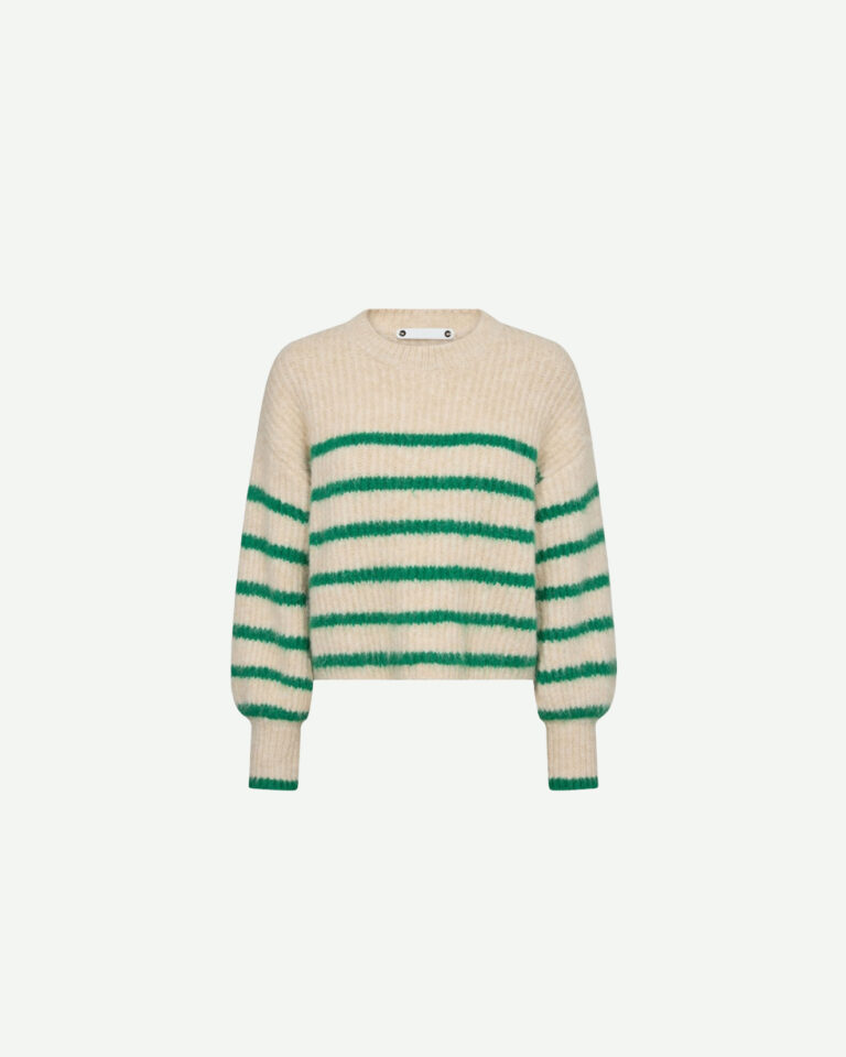 Trui Coralie Stripe Co'Couture groen