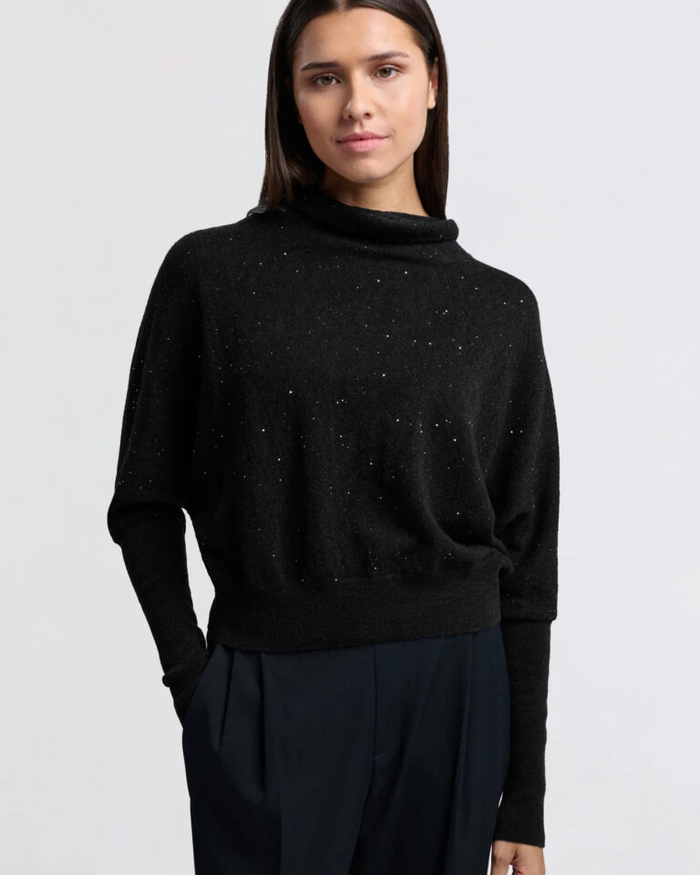 Sequin Batwing Sweater Yaya