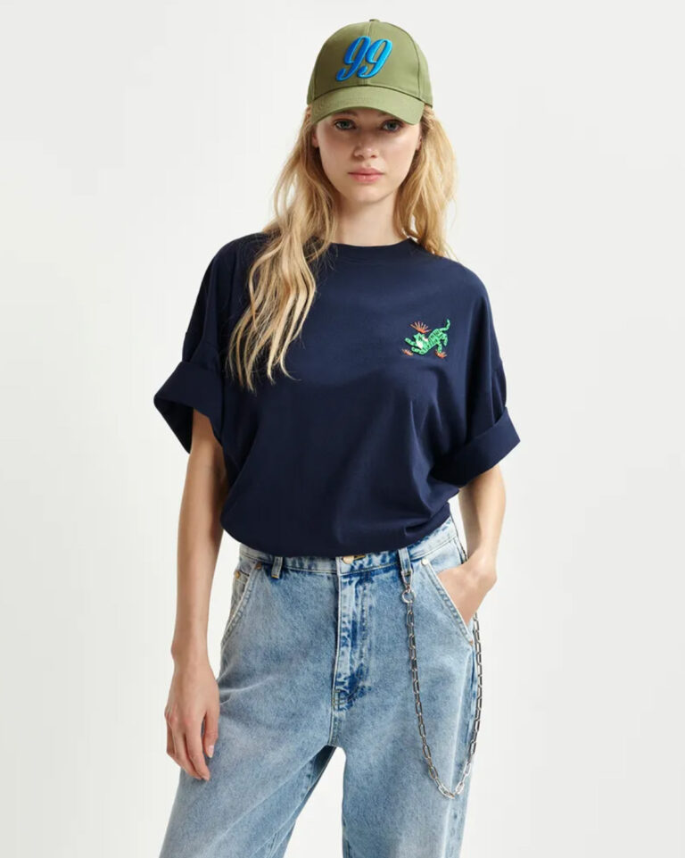 T-shirt Hungle Blauw Essentiel Antwerp