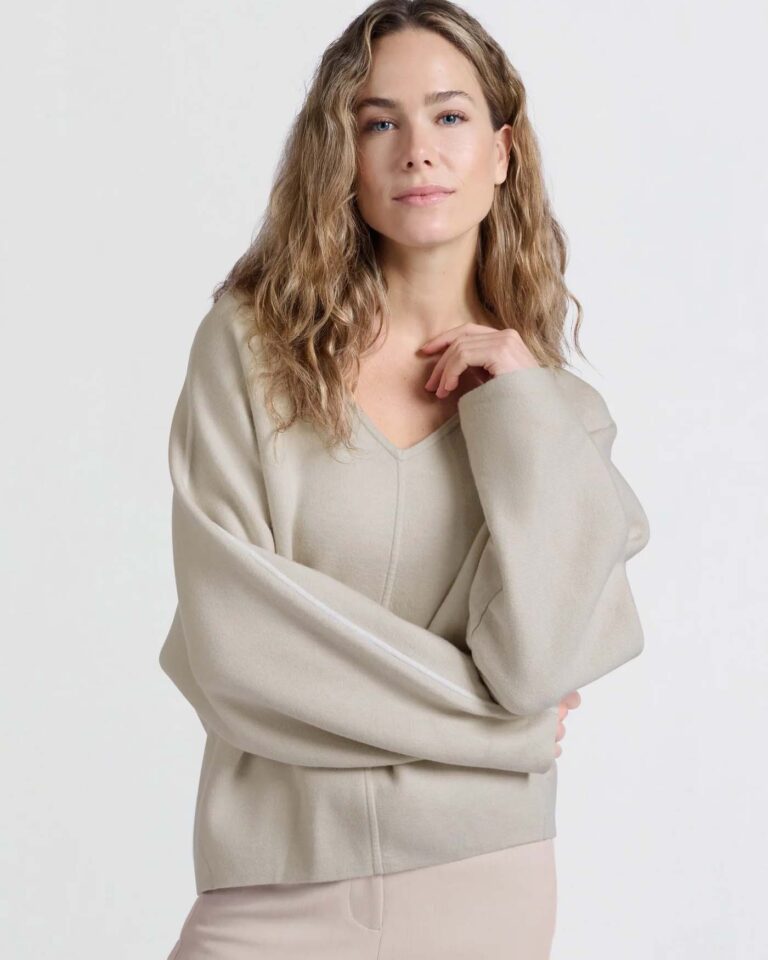 Oversized Sweater Stone Yaya beige