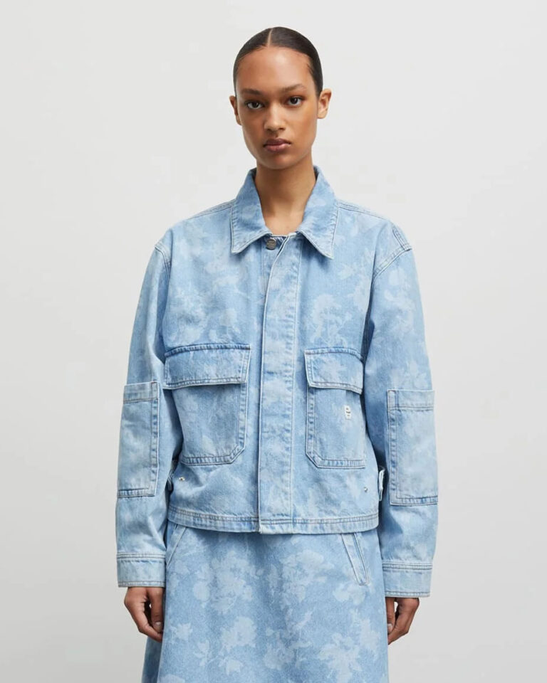 Jacket Denim Mads Norgaard lichtblauw spijker