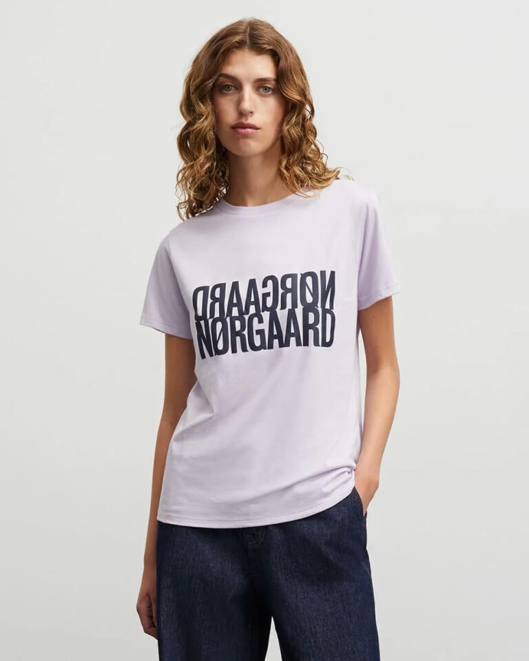 T-shirt Trenda Orchid Mads Norgaard lila