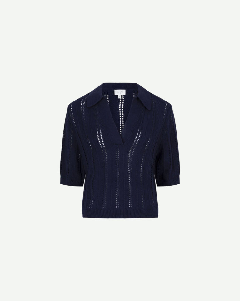 Trui Almas Dante6 donkerblauw navy