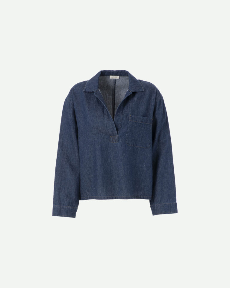 Blouse Giuseppe JcSophie blauw denim