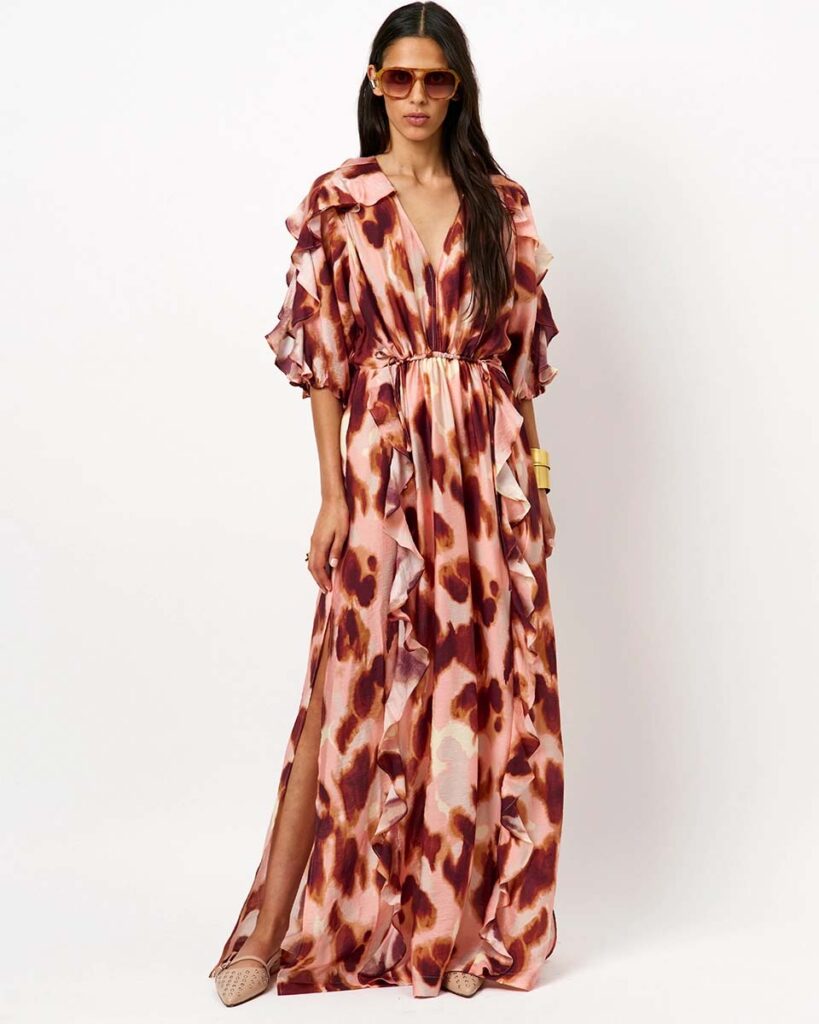 Jurk Anzur Dante6 multicolor