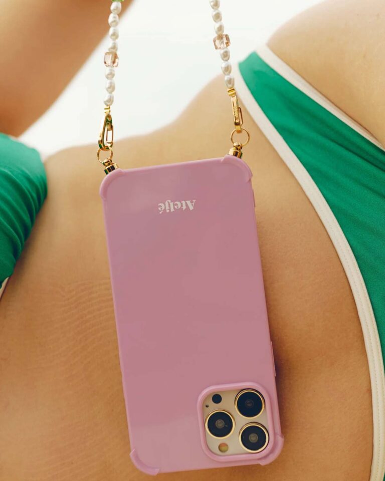 Iphone Case Vintage Pink Ateljé roze