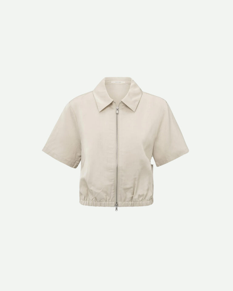 Jacket Satin Summer Sand Yaya ecru