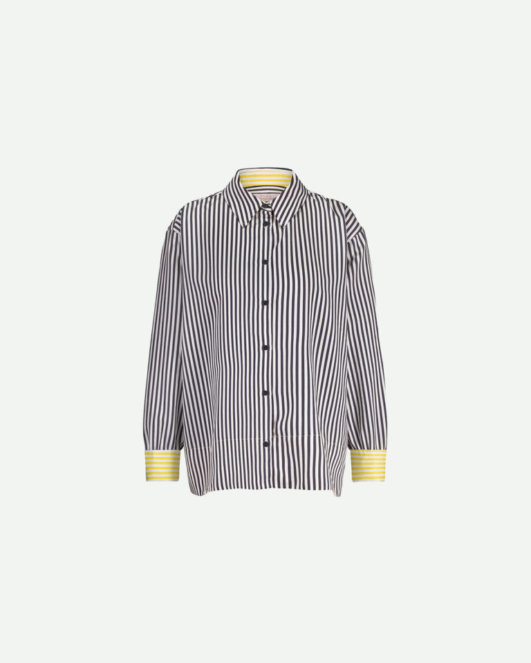 Blouse Tamar Stripe Studio Anneloes blauw off white