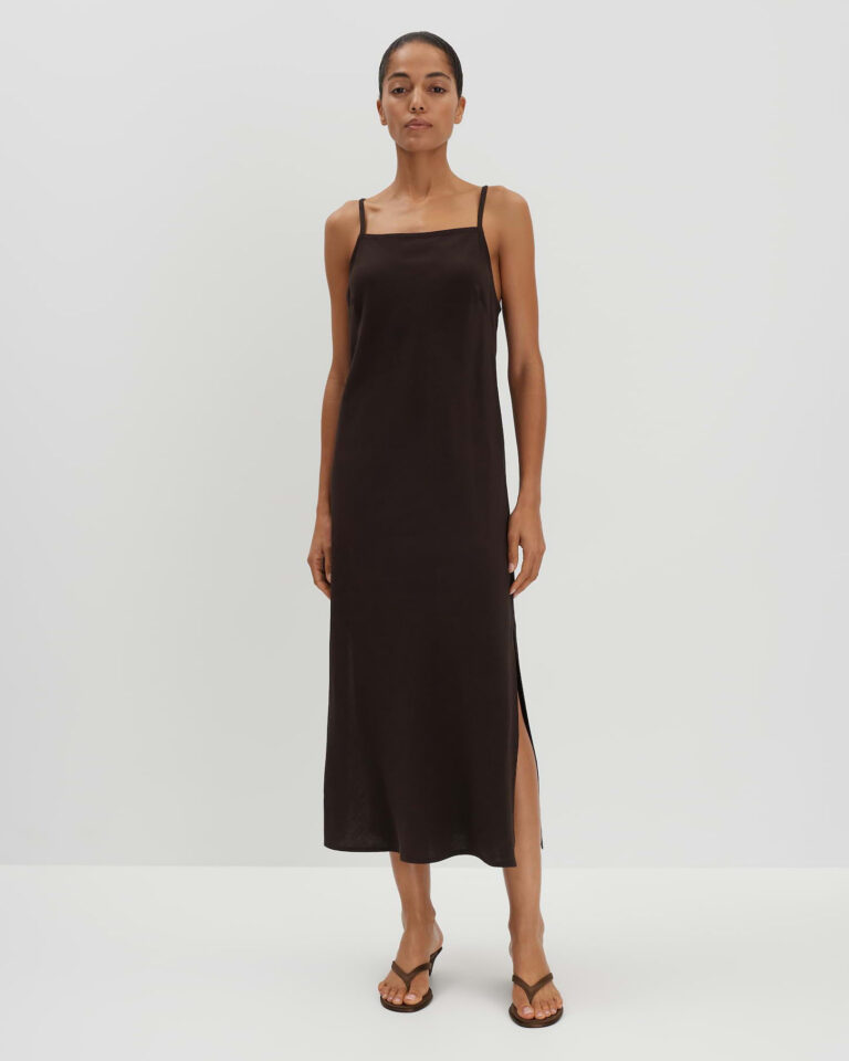 Jurk Qualeza Someday bruin espresso