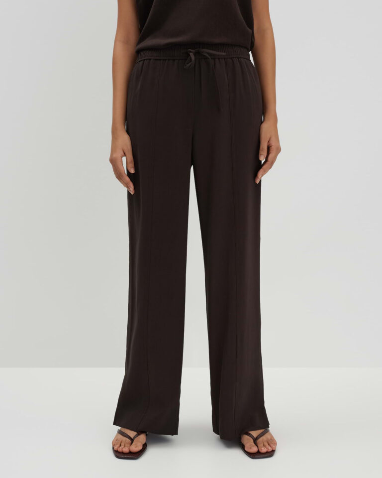 Broek Cevil Lines Someday bruin dark espresso