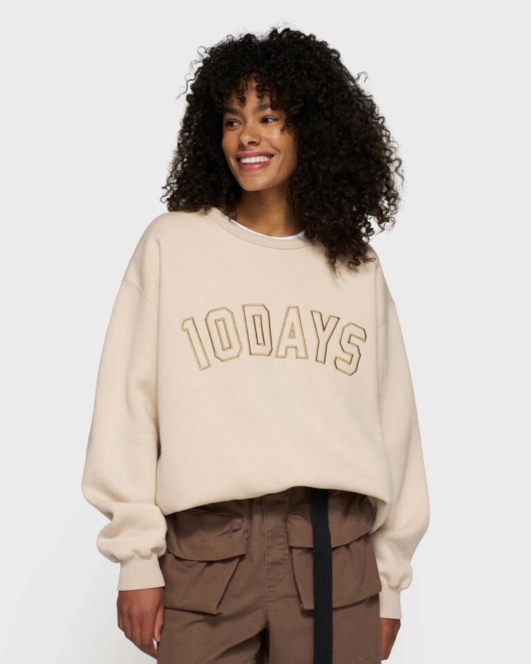 Statement Sweater Light Earth 10Days beige