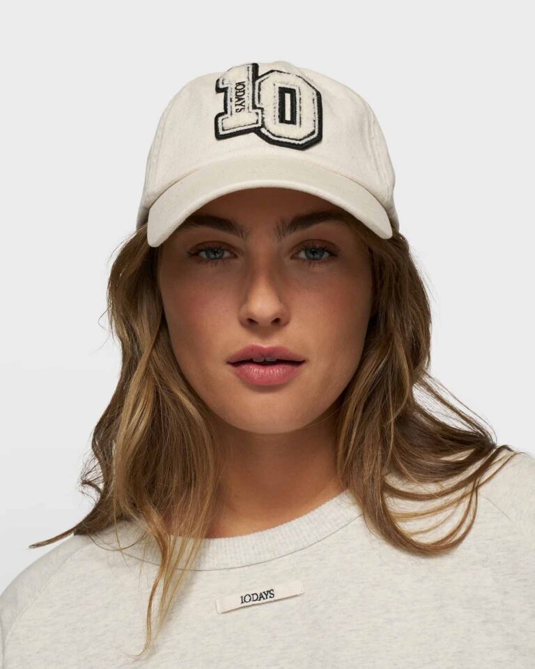 Baseball Cap Ecru 10Days