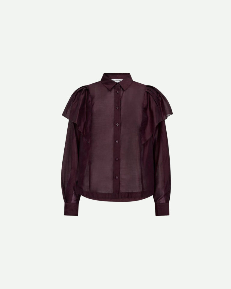 Blouse Taffy Bordeaux Co'Couture rood