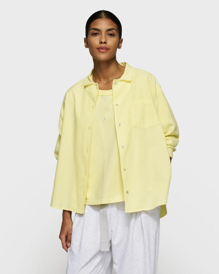 Blouse pastel yellow pique 10days