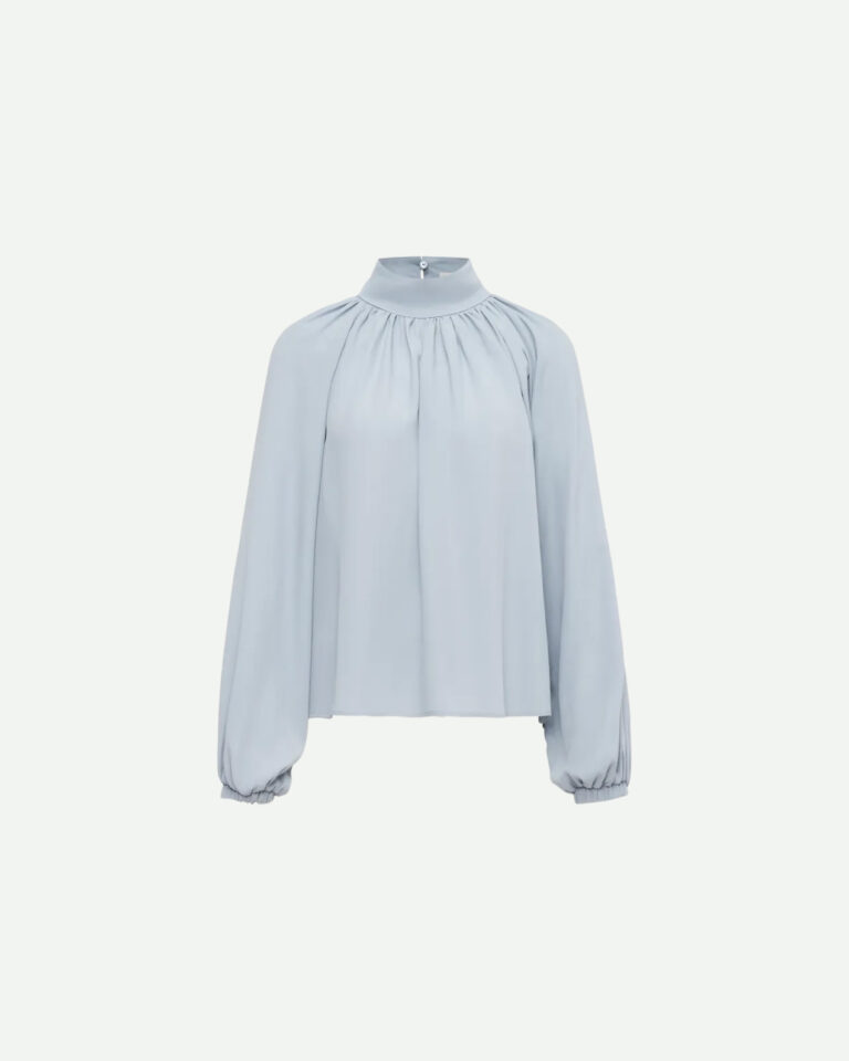 Blouse Dumonda Drykorn grijs blauw 3905