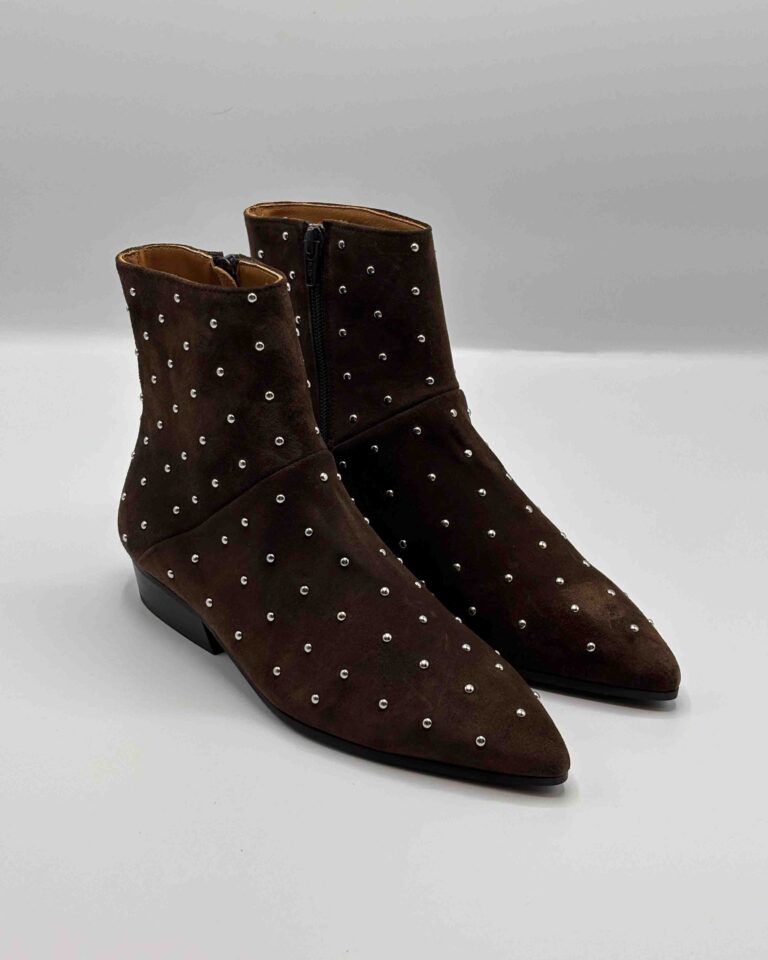 Enkellaarsje Belinda Rocks in het mustang bruin van Toral Shoes 2