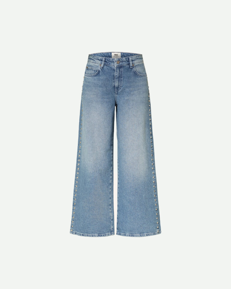 Jeans nevada d470 midblue MAC studs