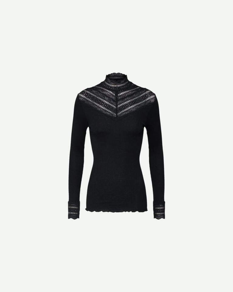 Longsleeve benita zwart rosemunde
