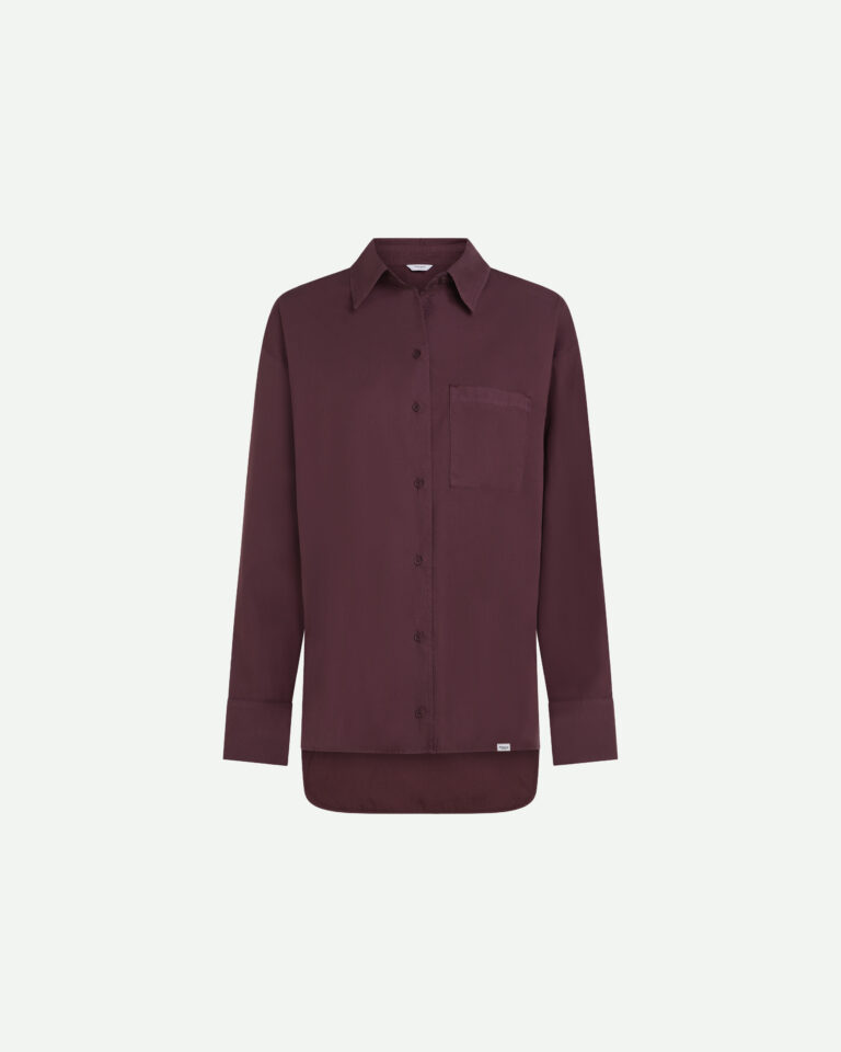 Blouse Aubergine Penn&Ink rood