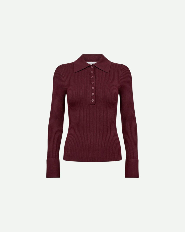 Trui pullover Bonny bordeaux Co Couture