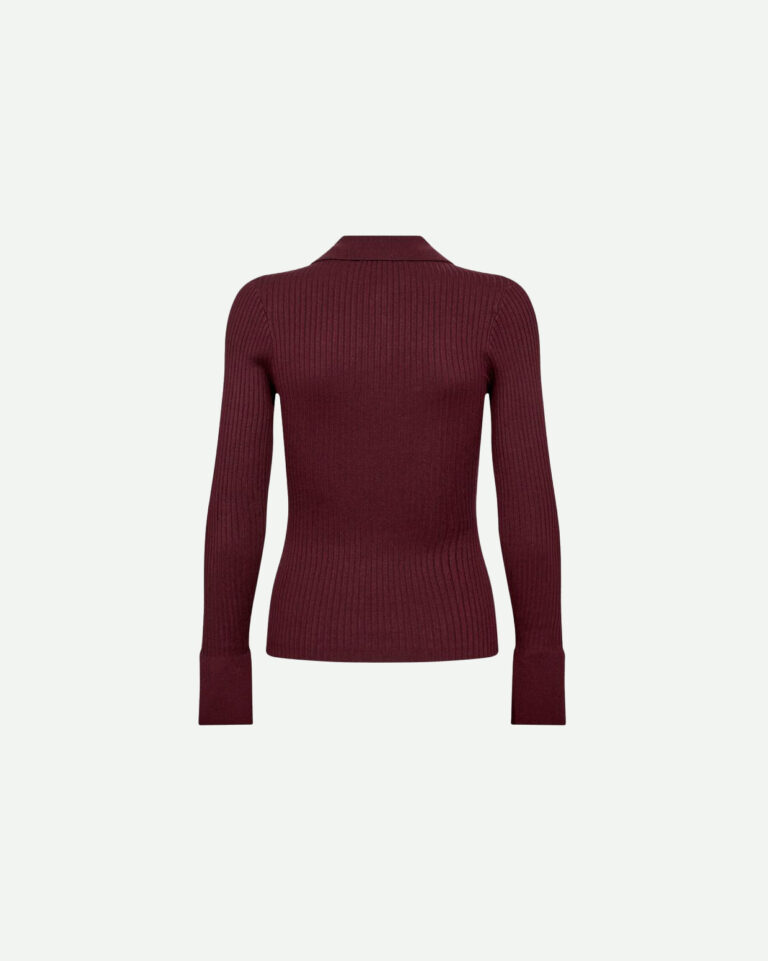 Pullover Bonny Bordeaux Co'Couture rood