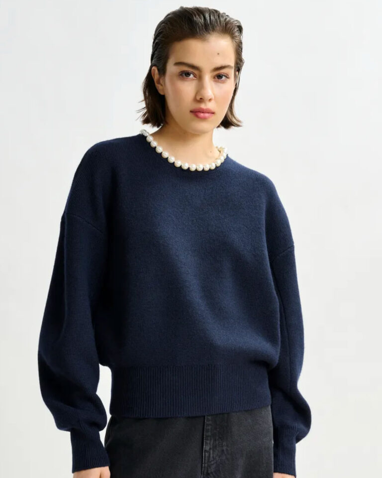 Trui Inti Pearl Essentiel Antwerp blauw
