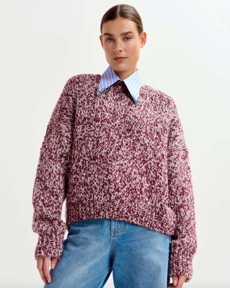 Trui Izura Bordeaux Essentiel Antwerp rood