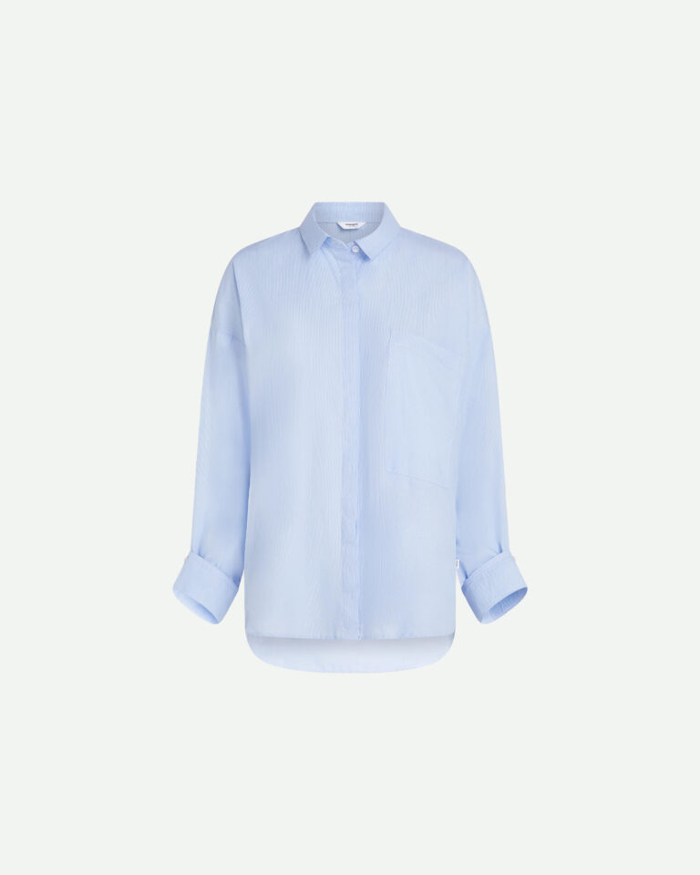 Blouse Stripe Light Blue Penn&Ink